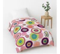 Couette Ultra légère Design - MORTREUX - 1 personne - Spécial Eté - Violet - Synthétique - Chambre