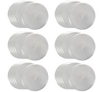 Coufce Lot de 36 lames de cutter rotatif de 45 mm, compatibles avec Fiskars, Martelli, Olfa, et plus encore, lames de rechange pour matelassage, couture, scrapbooking