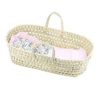 Couffin avec garnissage Liberty rose 50 cm Multicolore G