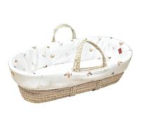 Sevira Kids - Couffin bébé avec Matelas, Habillage et Drap Housse, Gallina - TU Made in France TU