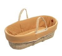 Couffin bébé avec matelas habillage et drap housse jeanne camel TU