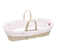 Couffin Bébé Avec Matelas Habillage Et Drap Housse Lovio Rouge TU