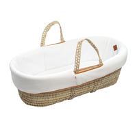 Couffin bébé avec matelas habillage et drap housse jeanne blanc TU