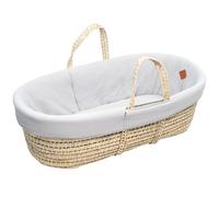 Couffin bébé matelas drap jeanne gris