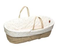 Couffin bébé avec matelas habillage et drap housse sidonia sidonia, beige, écru, blanc TU