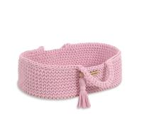 Couffin bohème en coton rose