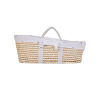 Childhome - Panier Moïse Naturel + Matelas + Habillage Jersey - Ecru Hearts
