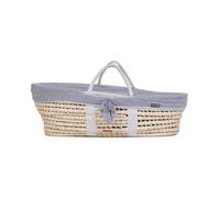 Childhome - Panier Moïse Naturel + Matelas + Habillage Jersey - Gris