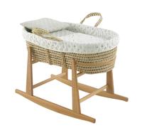 Couffin matelasse + support en bois mint TU