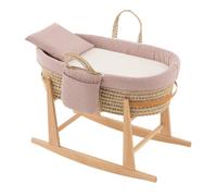 Couffin Matelasse + Support En Bois Rose TU