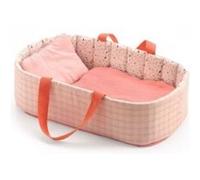 Couffin Pink Lines Pomea Djeco Rose G