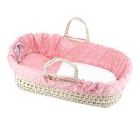 Couffin poupée 50 cm corail beige TU