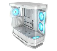 Cougar Boîtier Midi-Tour FV270 ARGB Blanc, Micro Intégré, Jack Casque