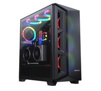 Cougar Boitier Moyen Tour ATX DarkBlader X5 RGB avec panneaux vitrés (Noir)