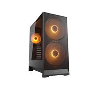 COUGAR Boîtier tour intermédiaire Airface 180 ATX, GPU 340 mm, ventilateurs avant PWM ARGB pré-installés, capacité maximale de 8 ventilateurs, panneau de filtre magnétique, connecteur inversé de carte