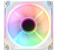 Cougar Gaming - Ventilateur PC modulaire - SC140R ARGB - Blanc - Pales inversées - 140 mm Effet Miroir Infini - PWM Silencieux, ARGB Personnalisable, Montage Sans Outil - Compatible PC Gaming
