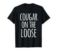 Cougar en liberté, Cougar drôle, Maman, Grand-mère, Femmes T-Shirt
