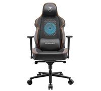 Cougar Gaming Fauteuil gaming NxSys Aero - Ventilateur ARGB 200 mm, cuir PVC respirant - Noir