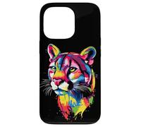 Cougar Fauve Lion de Montagne Pumas Panthère Douce Puma Coque pour iPhone 13 Pro