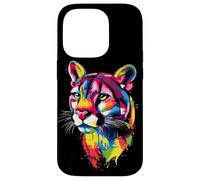 Cougar Fauve Lion de Montagne Pumas Panthère Douce Puma Coque pour iPhone 14 Pro