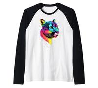 Cougar Fauve Lion de Montagne Pumas Panthère Douce Puma Manche Raglan