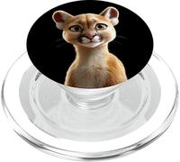 Cougar Fauve Lion de Montagne Pumas Panthère Douce Puma PopSockets PopGrip pour MagSafe