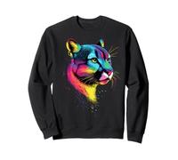 Cougar Fauve Lion de Montagne Pumas Panthère Douce Puma Sweatshirt