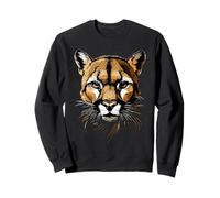 Cougar Fauve Lion de Montagne Pumas Panthère Douce Puma Sweatshirt