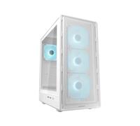 COUGAR Gaming Airface Pure Pro - Boîtier PC Midi Tower Blanc - ATX/microATX/Mini-ITX - 3x120mm avant, 1x120mm arrière - USB 3.2 Gen 1/Gen 2 Type A/C