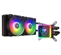 COUGAR Gaming AQUA ARGB Processeur Refroidisseur de liquide tout-en-un 14 cm Noir