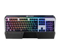 COUGAR Gaming Attack X3 RGB clavier USB QWERTZ Allemand Noir, Argent