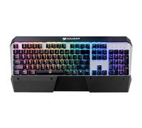 COUGAR Gaming Attack X3 RGB, Full Size (100%), filaire, USB, mécanique, RGB LED, noir, argent