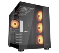 Cougar Gaming - Boitier PC - FV150RGB - Mini-ITX, Micro-ATX et ATX - Double Chambre - Compatible GPU 400 mm - ARGB - Refroidissement avancé - Jusqu’à Neuf Ventilateurs (Noir)