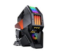 COUGAR GAMING | BOITIER PC GAMING | CONQUER 2 METAL RGB - Structure en acier - Système lumineux RGB Trelux - Panneaux en verre trempé - Support de radiateurs 360mm