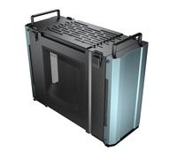 COUGAR Gaming | BOITIER PC Gaming | Dust 2 Iron Gray - Boîtier Mini-ITX - Pro-Cooling - Zones de Ventilation indépendantes - Chemins de Flux d'air séparés - Accès Facile à Plusieurs appareils