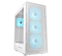 Boitier PC Gaming - Gaming - AIRFACEPURE PROW - Blanc - 4 Ventilateurs ARGB, Mesh, USB-C 3.2, GPU 320mm, Haute Performance
