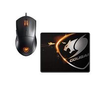 COUGAR GAMING Bundle Gaming avec Souris MINOSXC 4000DPI + Tapis Speed CX
