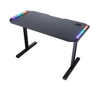 Cougar Bureau gaming DEIMUS – design ergonomique, surface spacieuse, gestion câbles intégrée