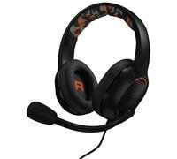 COUGAR GAMING | CASQUE MICRO GAMING | DIVE NOIR / ORANGE - Casque de jeu supra-auriculaire - Microphone de 9,7 mm - Fonction mute - Mousse à mémoire de forme - Réglage du bandeau