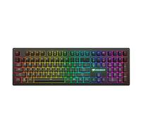 COUGAR GAMING | CLAVIER GAMING | CLAVIER PURI RGB MECANIQUE AZERTY NOIR + BOITIER - Commutateurs mécaniques RGB - Temps de réponse 1 ms - 14 modes d'éclairage - Couvercle à fixation magnétique