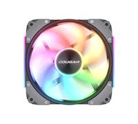 COUGAR Gaming Kit 3 Ventilateurs PC 120mm CF-APR12HB3-RGB, 600-2200 tr/min, 75.38 CFM, 2.59 mmH2O, HDB, RGB 3-pin, 4-pin PWM