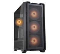 Cougar Gaming Boîtier PC Gaming MX600 RGB - Mesh, flux d'air optimisé, couvercle à charnière - Noir