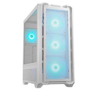 Cougar Gaming - Boîtier PC MX600 RGB - Mesh, flux d'air optimisé, couvercle à charnière - Blanc