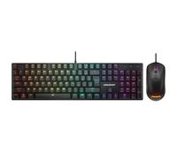 Cougar Gaming - Pack Souris et Clavier Gaming Filaire mécanique RVB - Compatible PC - Commutateur mécanique - Cadre en métal - Souris légère - Azerty
