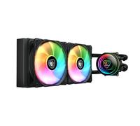 COUGAR GAMING | REFROIDISSEUR | POSEIDONELITE240AR - Éclairage ARGB - Radiateur en aluminium - Deux ventilateurs Cougar ARGB Vortex PWM inclus - Facile à installer