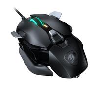 COUGAR GAMING | SOURIS GAMING | DUALBLADER 16000 DPI NOIR - Ergonomie ambidextre personnalisable - Repose-poignets - Capteur optique 16 000 DPI - Câble ultraflex