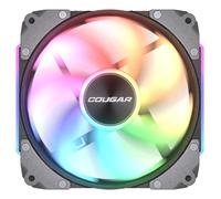 COUGAR GAMING | VENTILATEUR GAMING | APOLAR120RGB - Noir - Ventilateur modulaire - Maîtrise du refroidissement - Q-Stop - Roulements hydrodynamiques - Flux silencieux