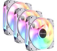 COUGAR Gehäuse Lüfter Apolar 120 ARGB, Weiß, 3er-Pack