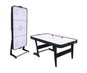 Cougar Icing XL Air Hockey de Table Pliable pour l'intérieur | Accessoires Inclus | Table Jeu Airhockey pour Tous Les âges