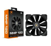 COUGAR MHP 120 High Performance Fan for PC Case Water Cooling (Single Pack, Blac